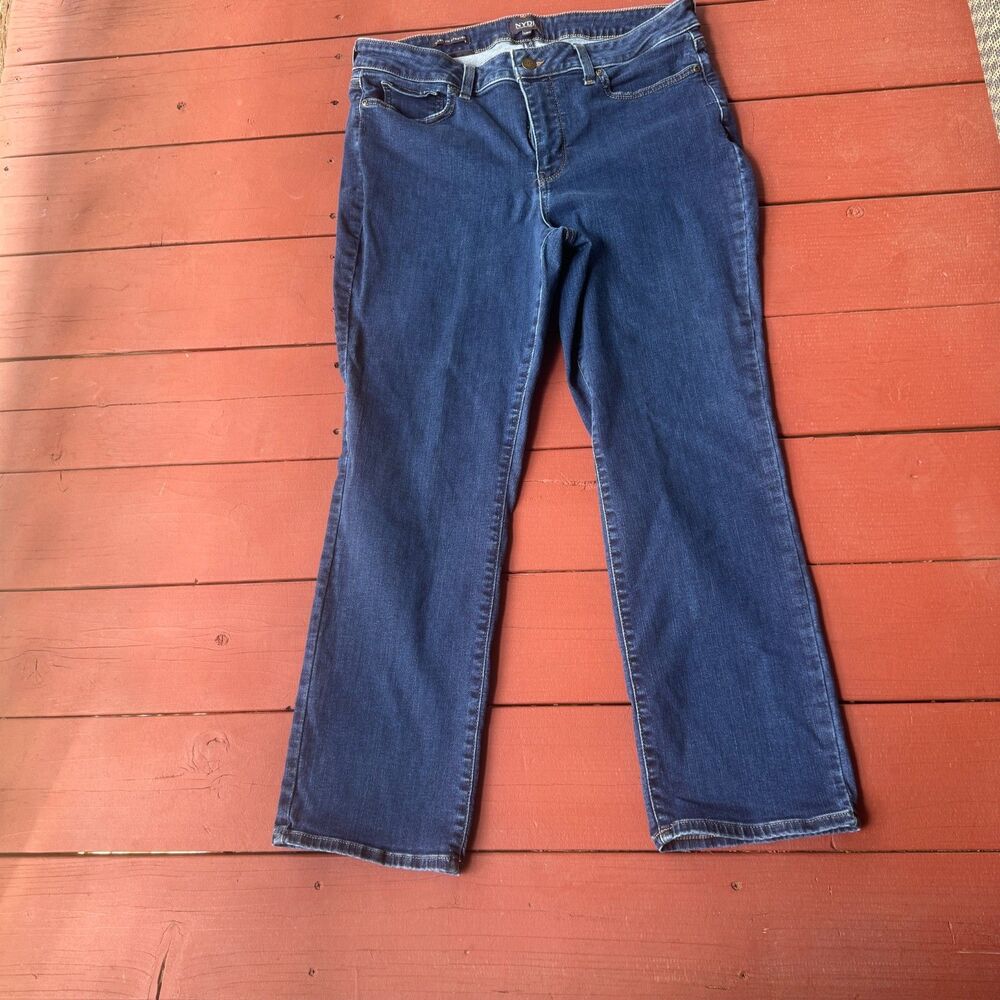 Not Your Daughter's Jeans NYDJs White Denim Jeans 14P Stretch